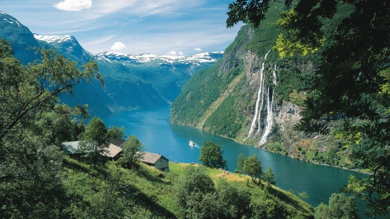 Geirangerfjorden och Atlanterhavsveien